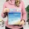 bloom daily planners 2026-2027 Academic Planner, 13 Month Soft Cover Monthly & Weekly, 8.5" x 11", Stickers Included, Coastal Calm